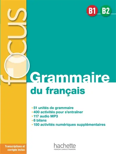 Grammaire du français, B1-B2