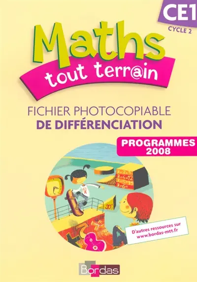 Maths tout terrain CE1 : fichier photocopiable