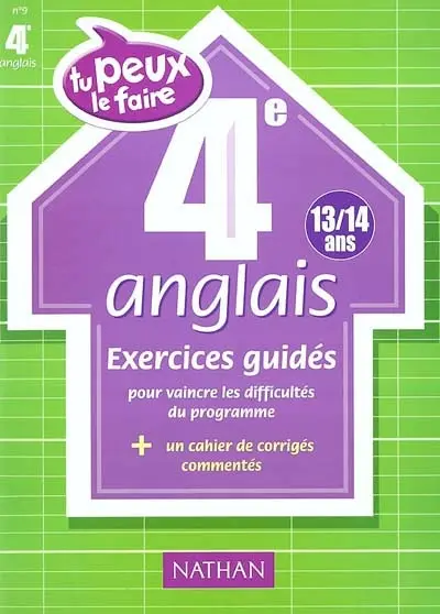 Anglais 4e (13-14 ans) : exercices guidés