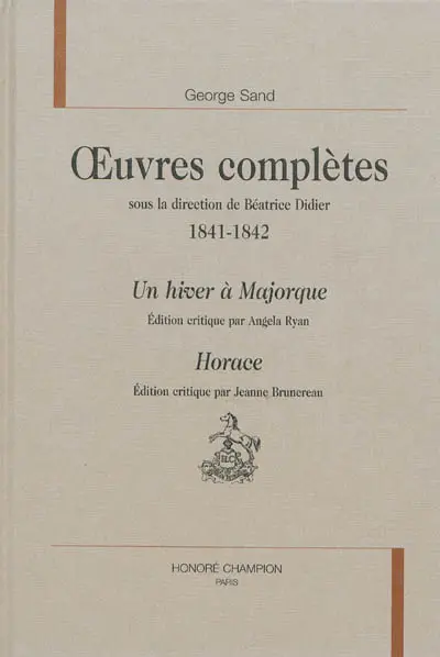 Oeuvres complètes. 1841-1842