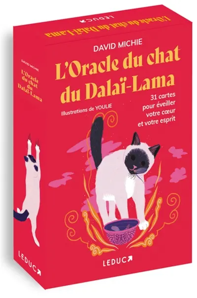 L'oracle du chat du dalaï-lama : 31 cartes pour éveiller votre coeur et votre esprit