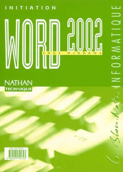 Word 2002 sous Windows : initiation