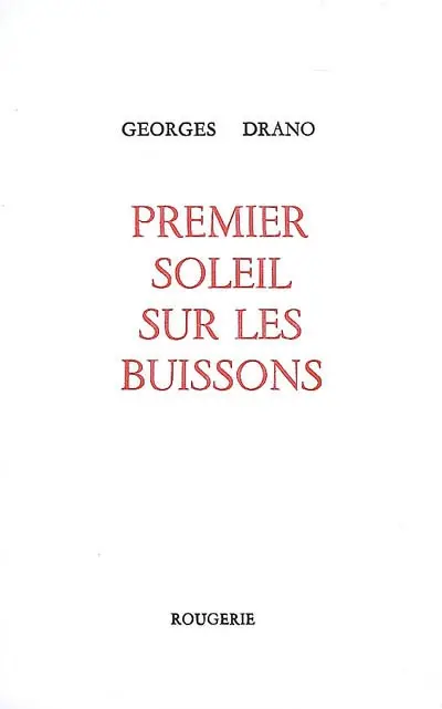 Premier soleil sur les buissons