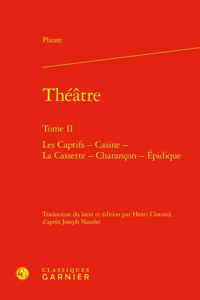 Théâtre. Vol. 2