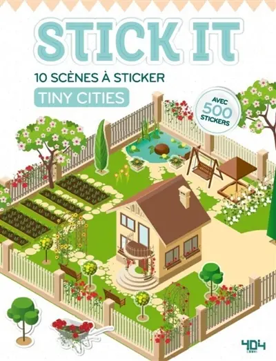 Stick It : Tiny Cities : 10 scènes à sticker