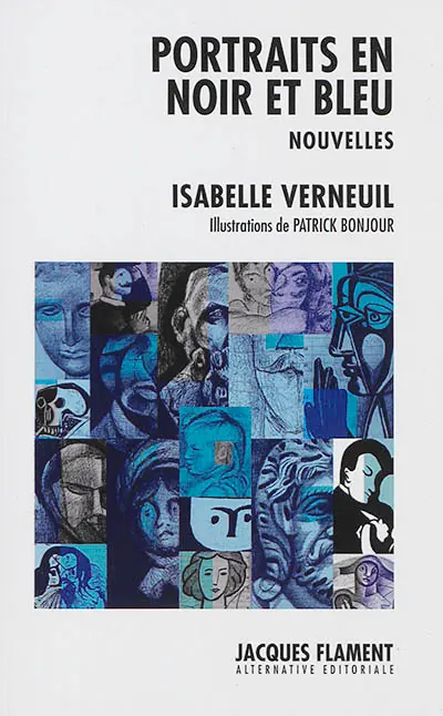 Portraits en noir et bleu