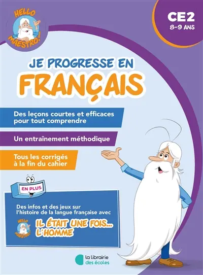 Je progresse en français, CE2, 8-9 ans