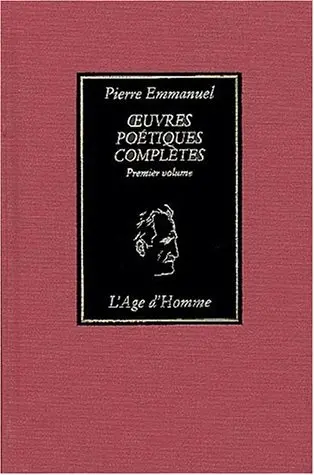 Oeuvres poétiques complètes. Vol. 1