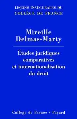 Etudes juridiques comparatives