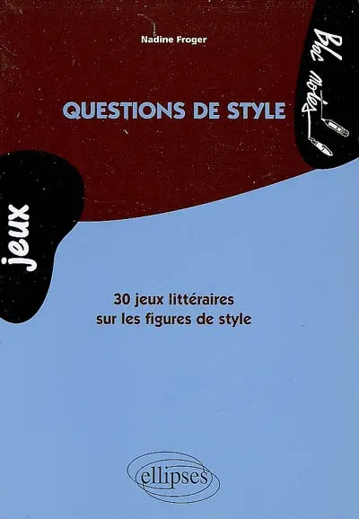 Questions de style : 30 jeux littéraires sur les figures de style