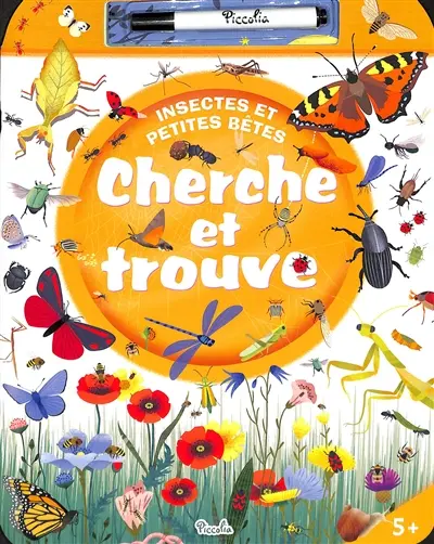 Insectes et petites bêtes : cherche et trouve