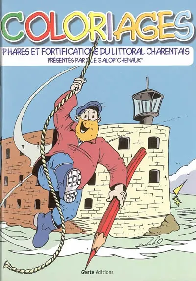 Coloriages : phares et fortifications du littoral charentais