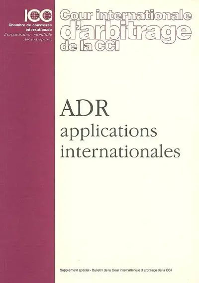 ADR, applications internationales
