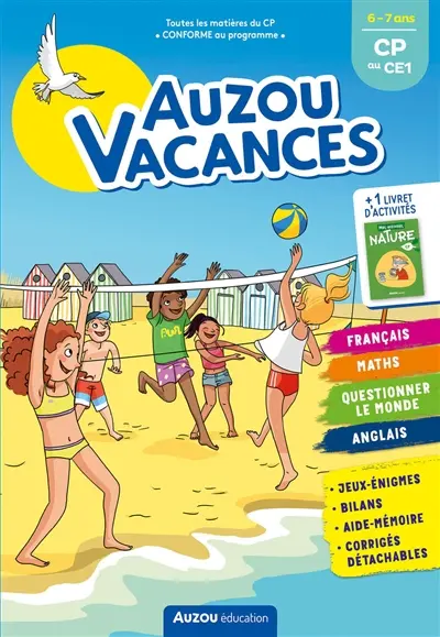 Auzou vacances : 6-7 ans, CP au CE1