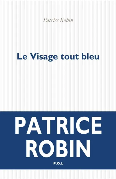 Le visage tout bleu