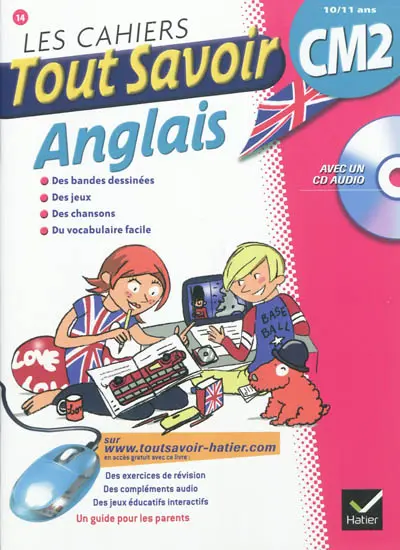 Les cahiers tout savoir anglais : CM2, 10-11 ans