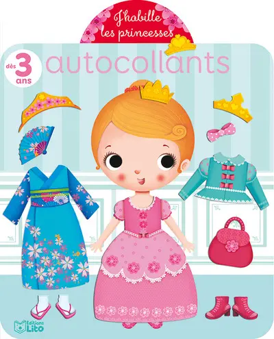 J'habille les princesses : autocollants