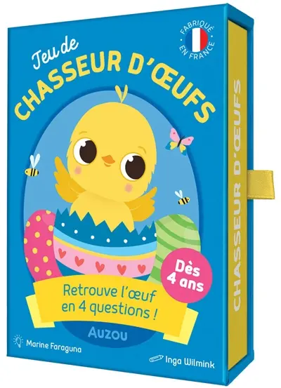 Jeu de chasseur d'oeufs : retrouve l'oeuf en quatre questions !