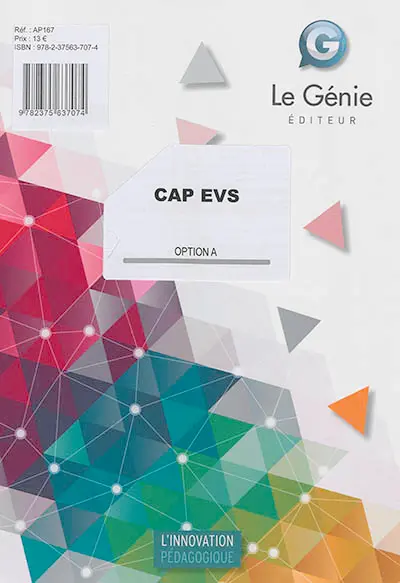 CAP EVS : sujets d'examen : option A