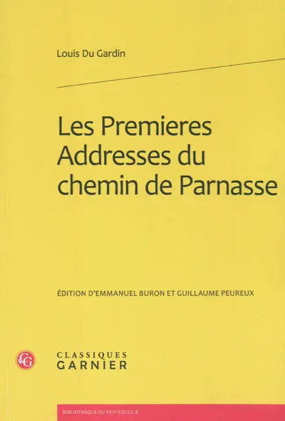 Les premieres Addresses du chemin de Parnasse