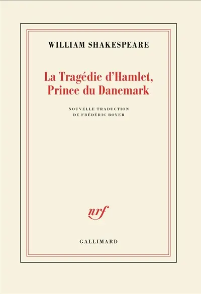 La tragédie d'Hamlet, prince du Danemark