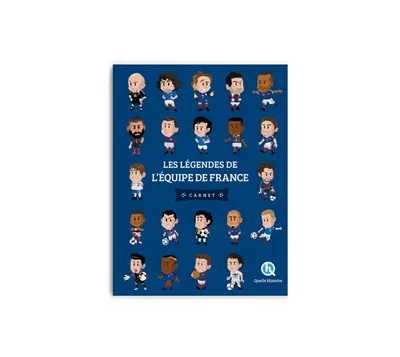 Les légendes du football : carnet