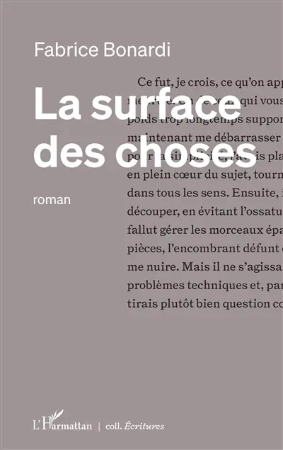 La surface des choses