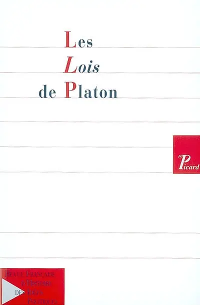 Revue française d'histoire des idées politiques, n° 16. Les lois de Platon