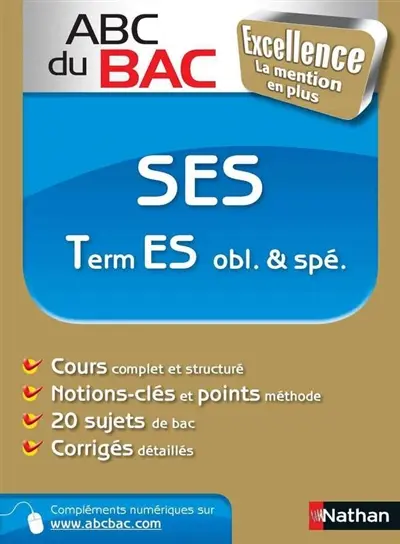 SES : term ES obl. & spé.