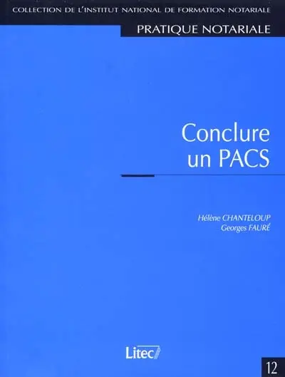 Conclure un Pacs