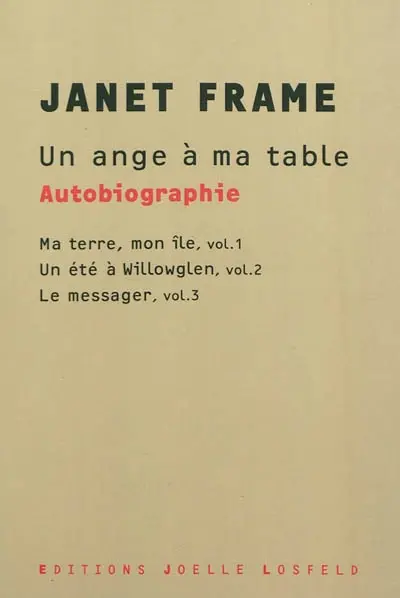 Un ange à ma table : autobiographie