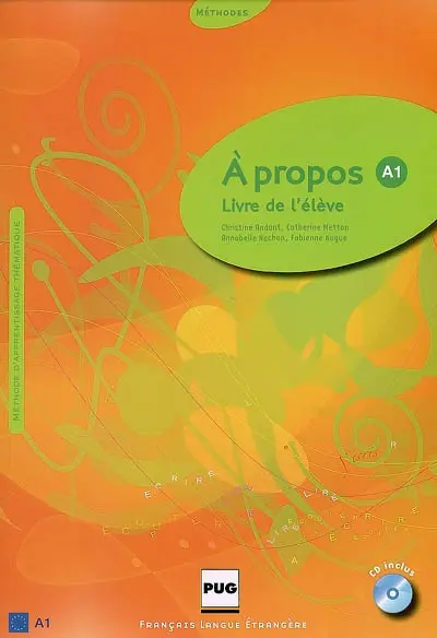 A propos A1 : livre de l'élève