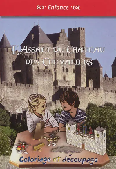 Je colorie et je construis le château des chevaliers