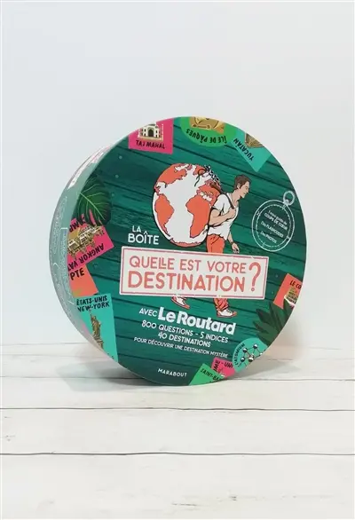 Quelle est votre destination ? : avec Le routard : la boîte