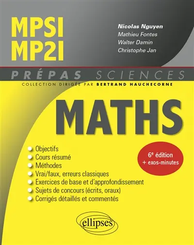 Maths MPSI, MP2I