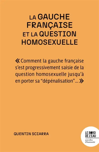 La gauche française et la question homosexuelle