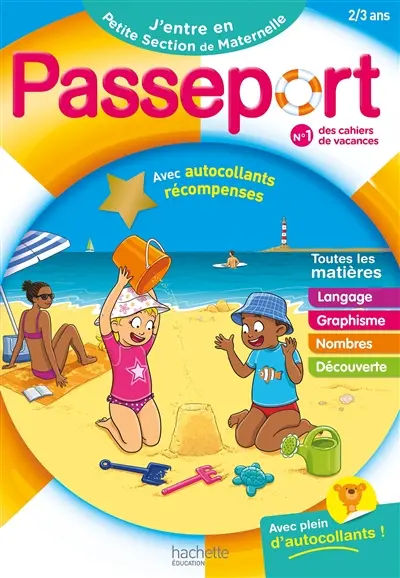 Passeport, j'entre en petite section de maternelle, 2-3 ans : toutes les matières