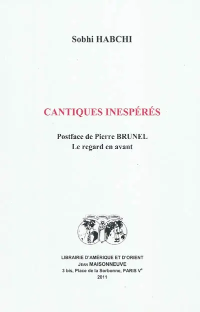 Cantiques inespérés