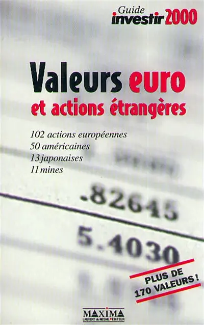 Le guide des valeurs euro et actions étrangères