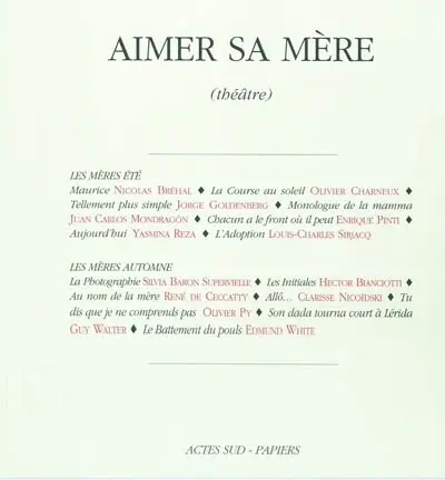 Aimer sa mère