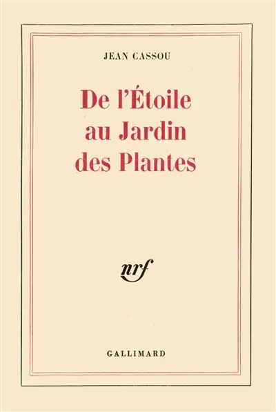 De l'étoile au jardin des plantes