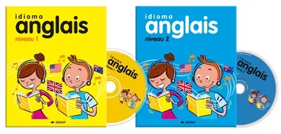 Idioma anglais : niveau 1 et 2 : pack