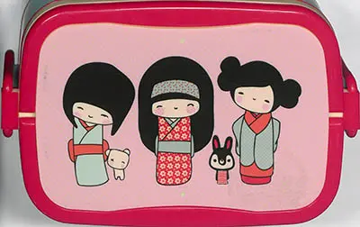 Ma boîte à goûter kokeshi