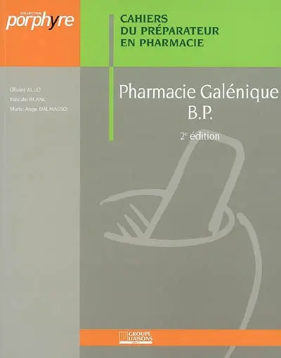 Pharmacie galénique BP