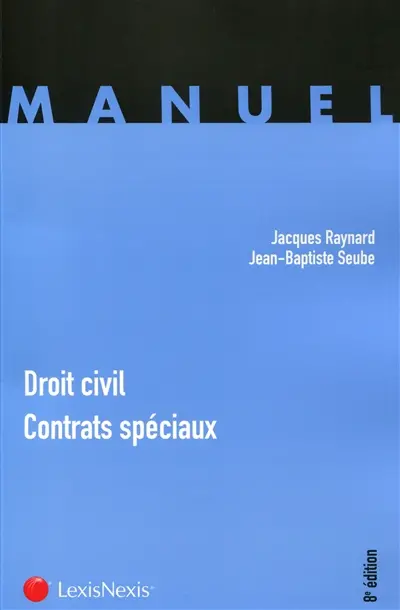 Droit civil, contrats spéciaux