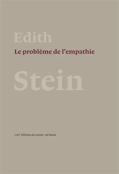 Le problème de l'empathie
