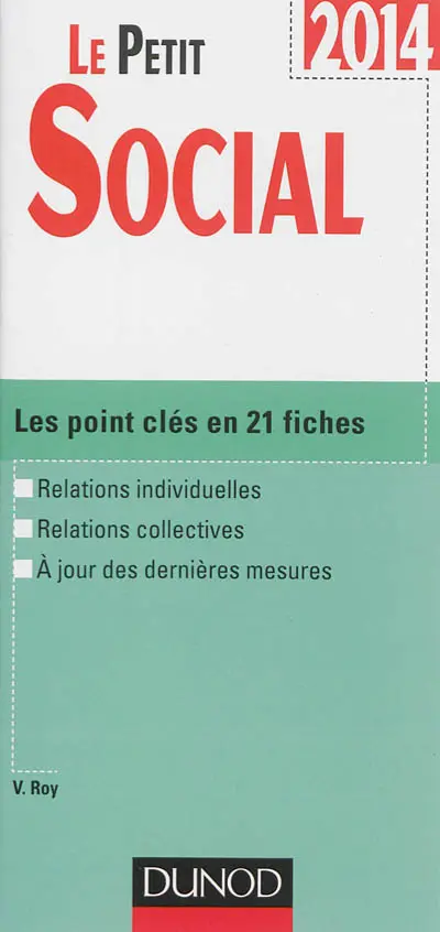 Le petit social : les notions clés en 21 fiches