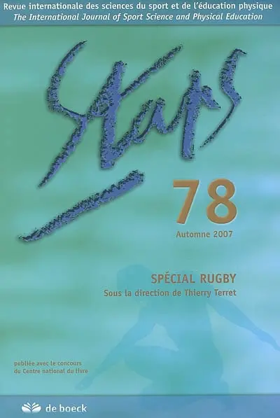 Staps, n° 78. Spécial rugby