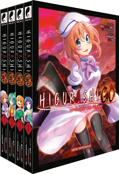 Higurashi Gô : le sanglot des cigales : coffret intégrale