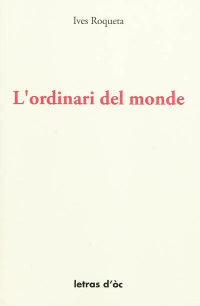 L'ordinari del monde